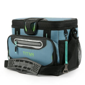 Titan by Arctic Zone Zipperless 12 - Titan by Arctic Zone Zipperless 12-Can Soft Cooler, 8-Quart, Bali Green