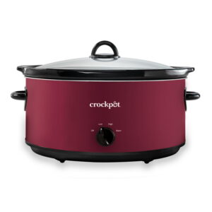 Crock - Crock-Pot Manual 8-Quart Slow Cooker, Rhubarb