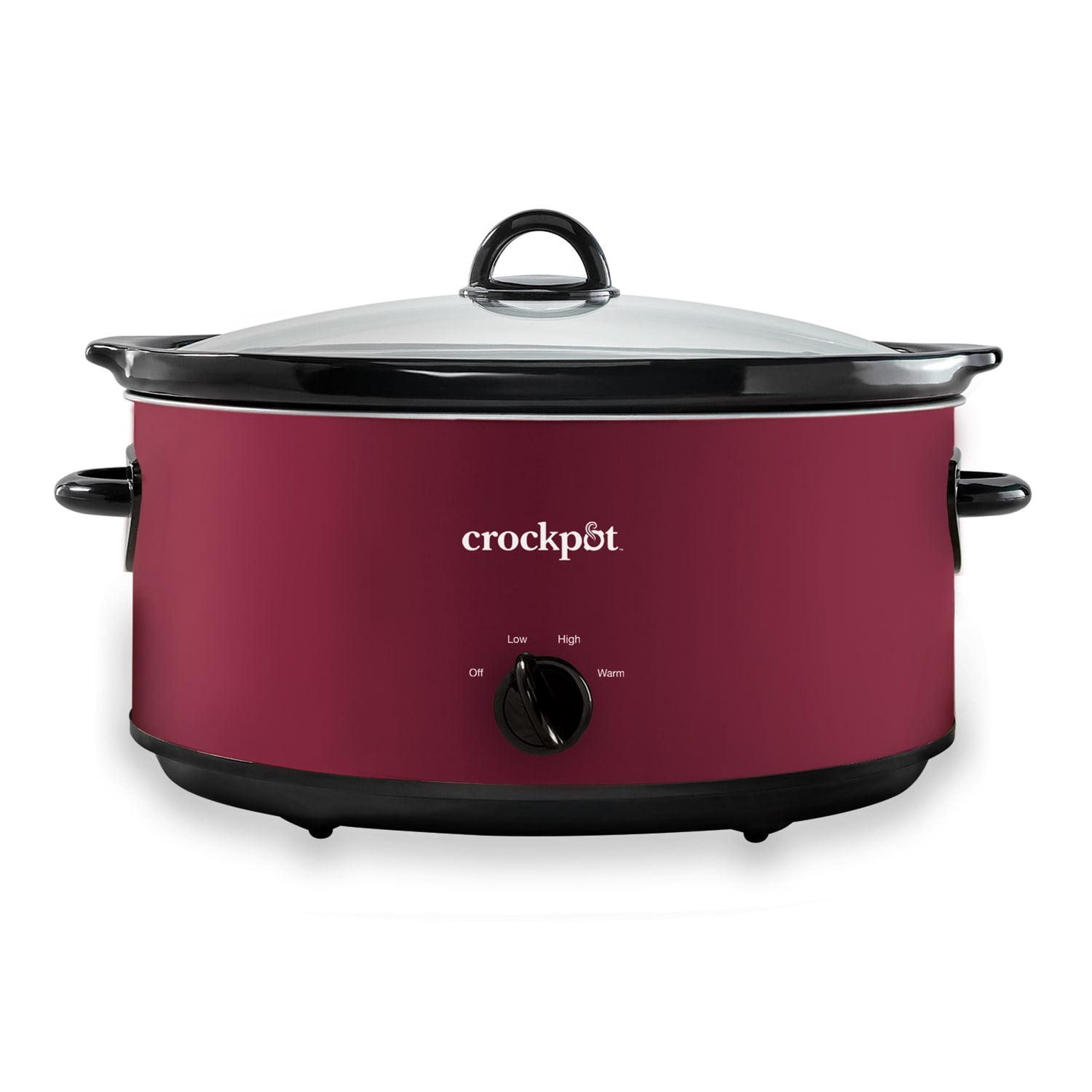 Crock - Crock-Pot Manual 8-Quart Slow Cooker, Rhubarb