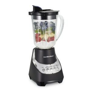 Hamilton Beach Wave Action Blender for Kitchen, 48 oz Jar for Smoothies and Shakes, Black - Hamilton Beach Wave Action Blender for Kitchen, 48 oz Jar for Smoothies and Shakes, Black