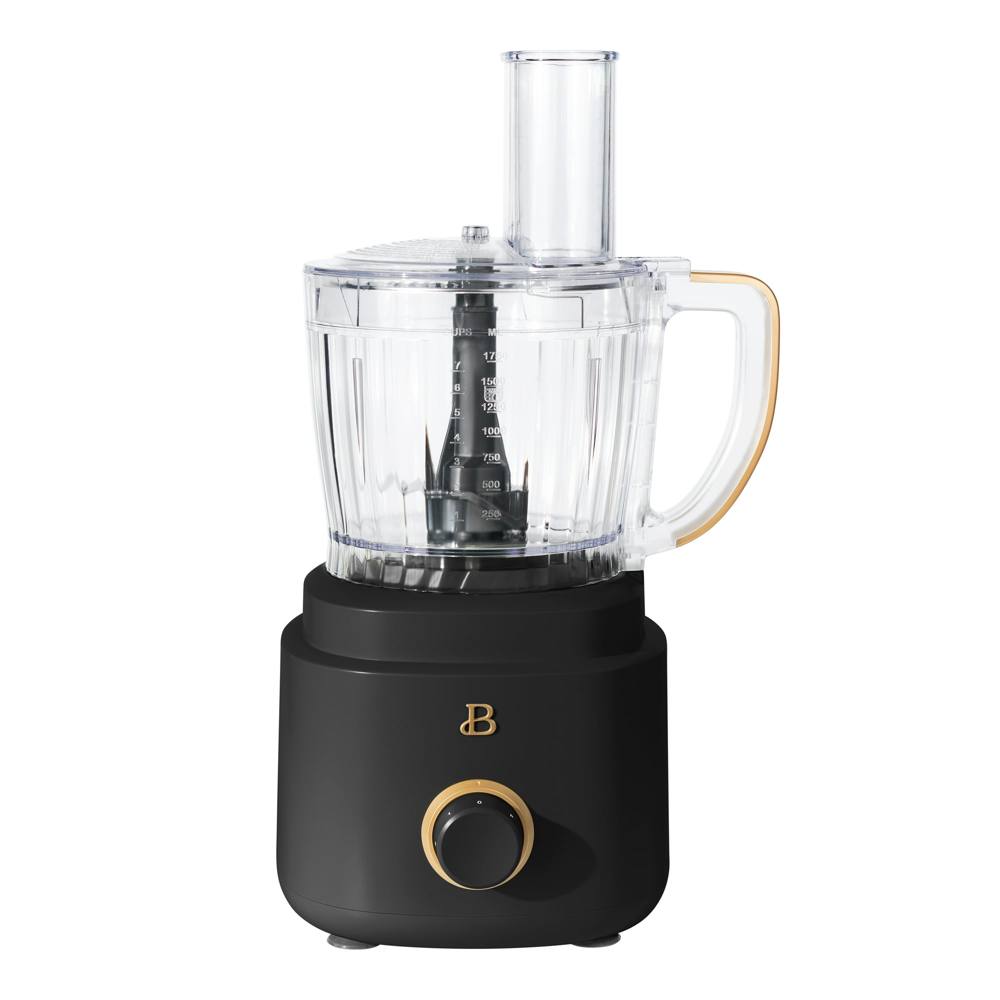 Beautiful 10 - Beautiful 10-Cup Food Processor with Accessories, Black Sesame by Drew Barrymore