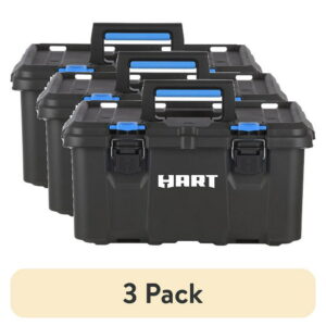 (3 pack) HART Stack System 21 Inch Tool Box, Fits Modular Storage System - (3 pack) HART Stack System 21 Inch Tool Box, Fits Modular Storage System