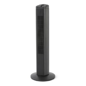 Mainstays 28 - Mainstays 28-Inch Tower Fan with 3-Speed Settings and Oscillation, Black, MSWMT24MBV