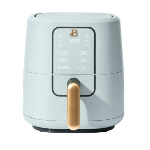 Beautiful 3 Qt Air Fryer with TurboCrisp Technology, EverGood™ Ceramic Nonstick Coating, Hydrangea by Drew Barrymore - Beautiful 3 Qt Air Fryer with TurboCrisp Technology, EverGood™ Ceramic Nonstick C