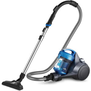 Eureka Whirlwind Canister Vacuum, Lightweight, Telescope Wand, Long Power Cord with Auto Rewind, Blue - Eureka Whirlwind Canister Vacuum, Lightweight, Telescope Wand, Long Power Cord with Auto Rewind,
