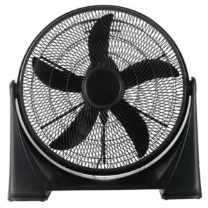 Pelonis 20 - Pelonis 20-Inch Air Circulator Floor Fan with Wall Mount Option, 3-Speed Lightweight, Black, FB50-17H