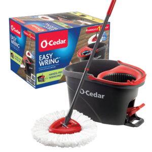 O - O-Cedar EasyWring™ Spin Mop & Bucket System