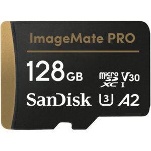 SanDisk ImageMate Pro 128GB microSDXC Flash Memory Card - SanDisk ImageMate Pro 128GB microSDXC Flash Memory Card