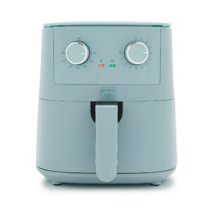 GreenLife 4.5 Quart Air Fryer Ceramic Nonstick, Blue Haze - GreenLife 4.5 Quart Air Fryer Ceramic Nonstick, Blue Haze
