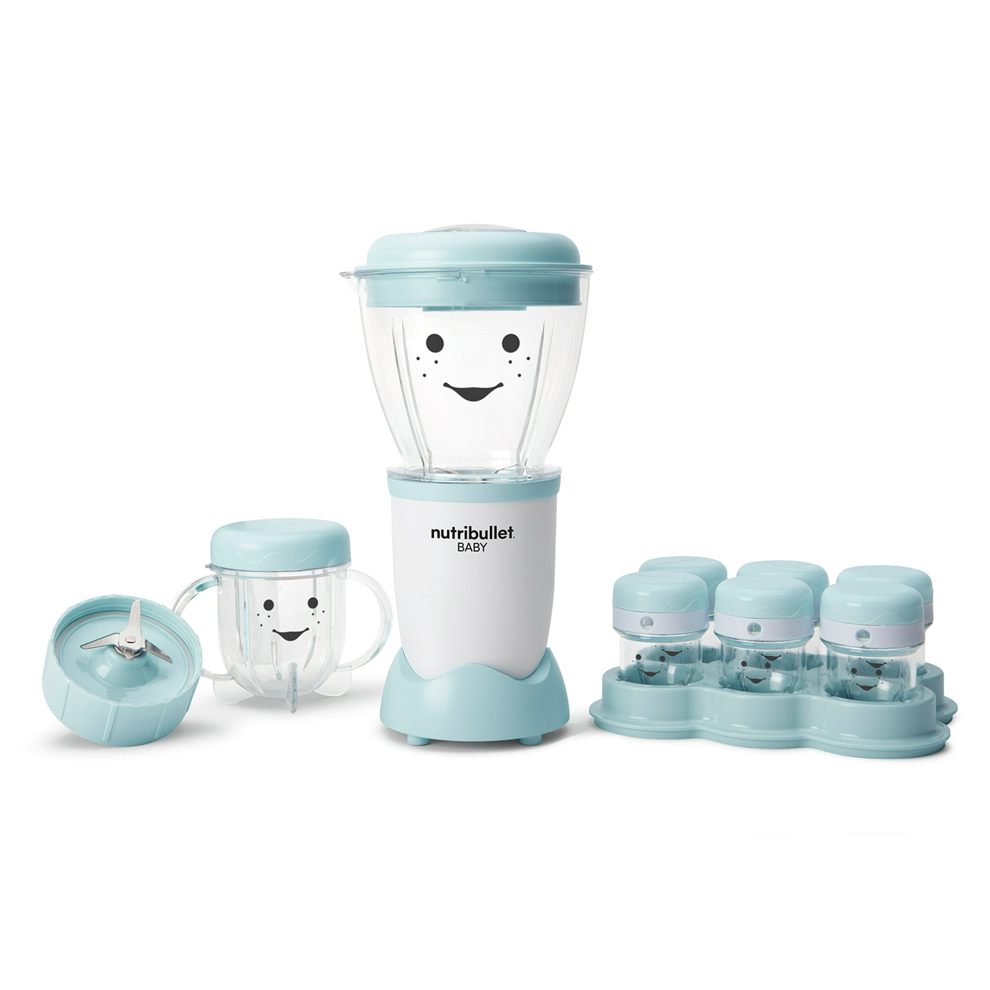 nutribullet Baby Food Blender NBY10100, Blue/White - nutribullet Baby Food Blender NBY10100, Blue/White