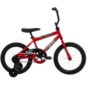 Huffy 16" Rock It Kids' Bike, Fits Riders 42" - Huffy 16" Rock It Kids' Bike, Fits Riders 42" - 48", Red, Youth, Boys