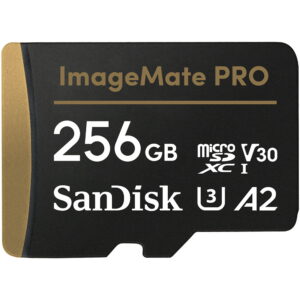 SanDisk 256GB ImageMate Pro microSDXC UHS 1 Memory Card - SanDisk 256GB ImageMate Pro microSDXC UHS 1 Memory Card - Up to 200MB/s - SDSQXBD-256G-Aw6ka