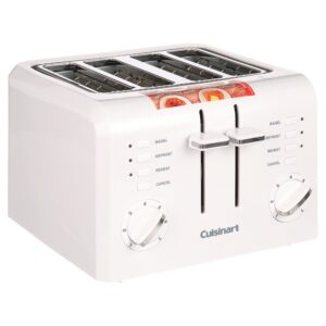 Cuisinart Toasters 4 Slice Compact Plastic Toaster, New, CPT - Cuisinart Toasters 4 Slice Compact Plastic Toaster, New, CPT-142P1