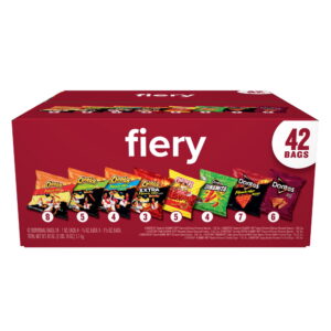 Frito - Frito-Lay Fiery Mix Variety Snacks, 1 oz Bags 42 Count Multipack